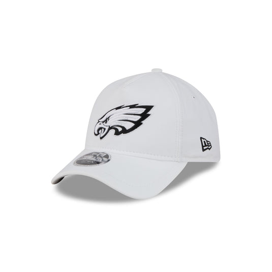 Philadelphia Eagles White 9FORTY APEX Snapback Hat - New Era Cap