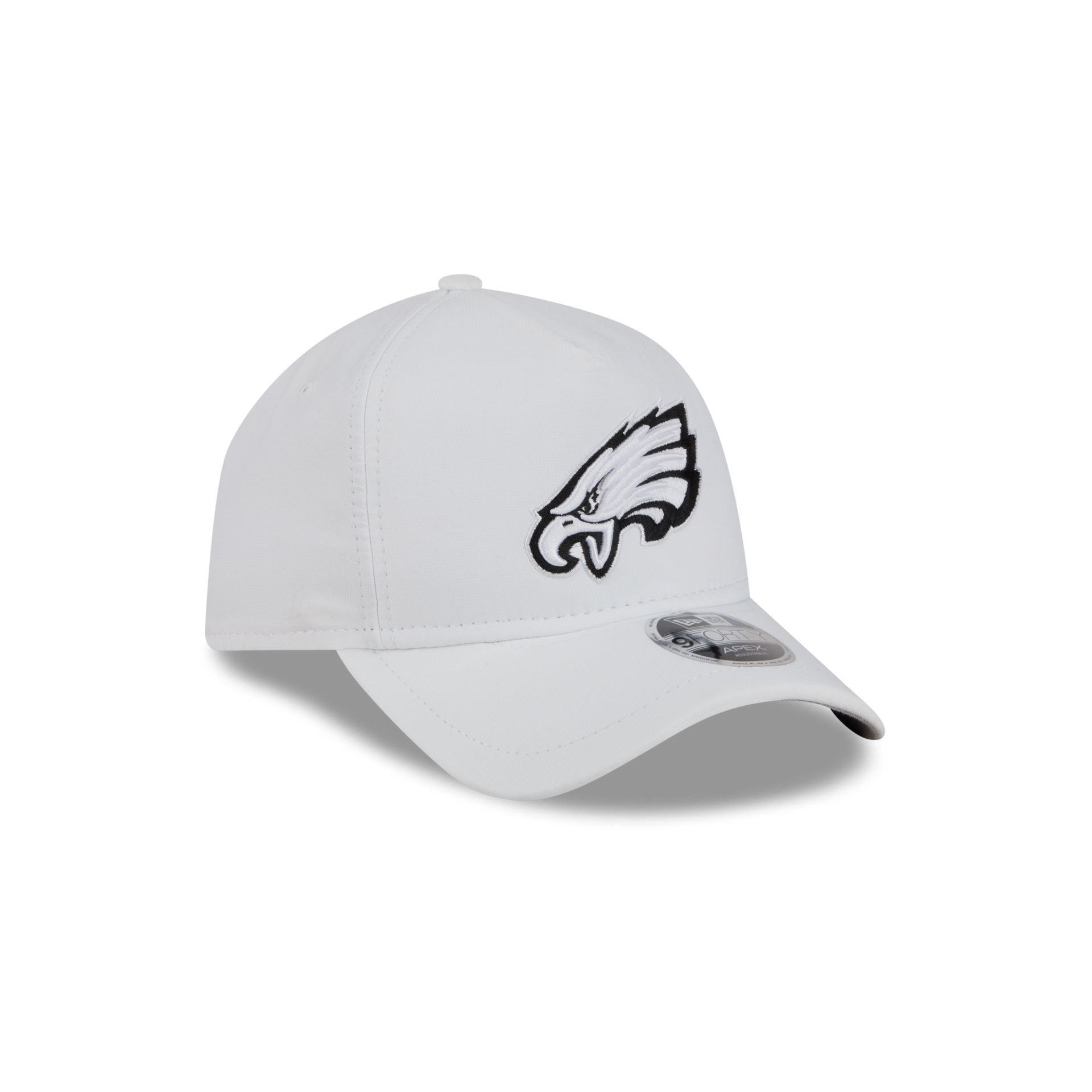 Philadelphia Eagles White 9FORTY APEX Snapback Hat