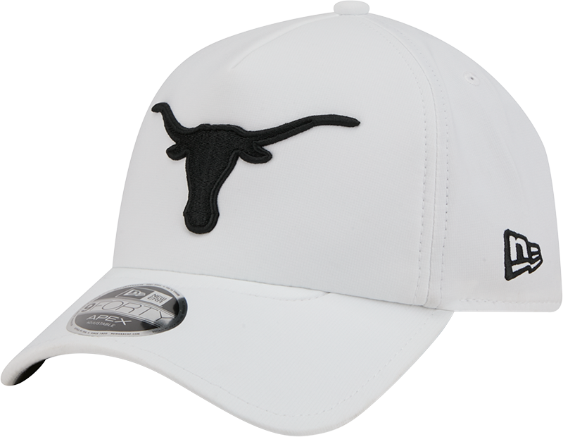 Texas Longhorns White 9FORTY APEX Snapback Hat