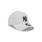New York Yankees White 9FORTY APEX Snapback Hat