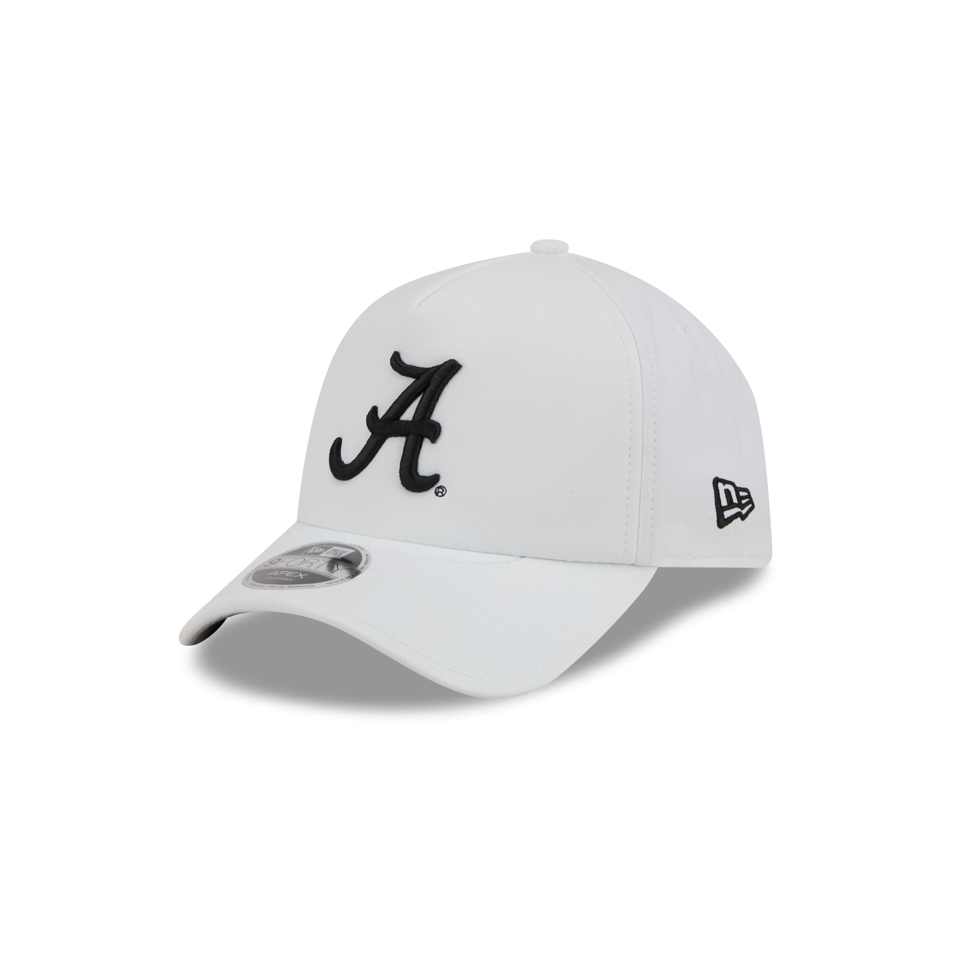 Alabama Crimson Tide White 9FORTY APEX Snapback Hat