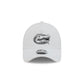 Florida Gators White 9FORTY APEX Snapback Hat