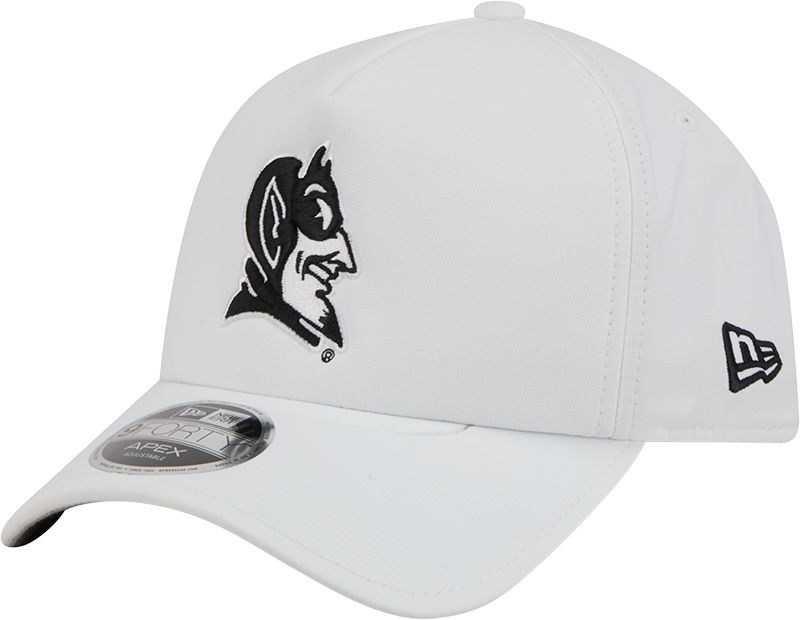 Duke Blue Devils White 9FORTY APEX Snapback Hat