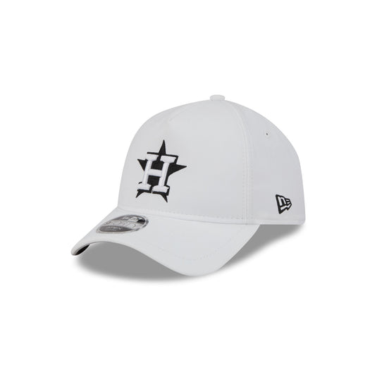 Houston Astros White 9FORTY APEX Snapback Hat - New Era Cap