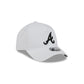 Atlanta Braves White 9FORTY APEX Snapback Hat