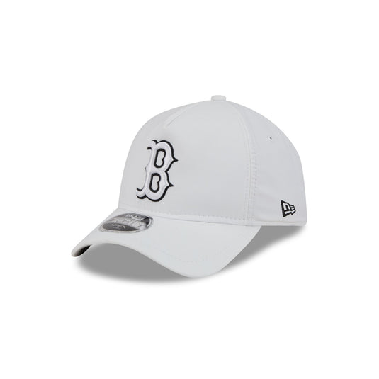 Boston Red Sox White 9FORTY APEX Snapback Hat - New Era Cap