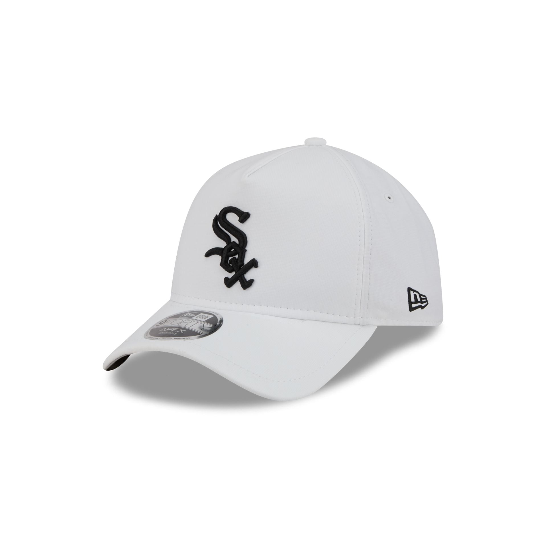 Chicago White Sox White 9FORTY APEX Snapback Hat
