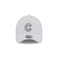 Chicago Cubs White 9FORTY APEX Snapback Hat