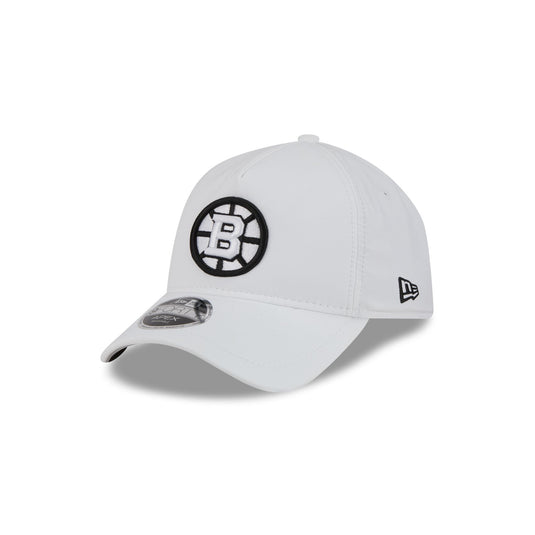 Boston Bruins White 9FORTY APEX Snapback Hat - New Era Cap