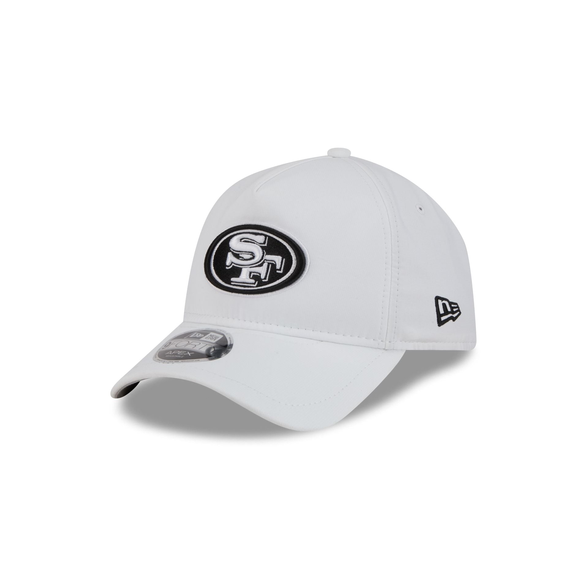 San Francisco 49ers White 9FORTY APEX Snapback Hat – New Era Cap