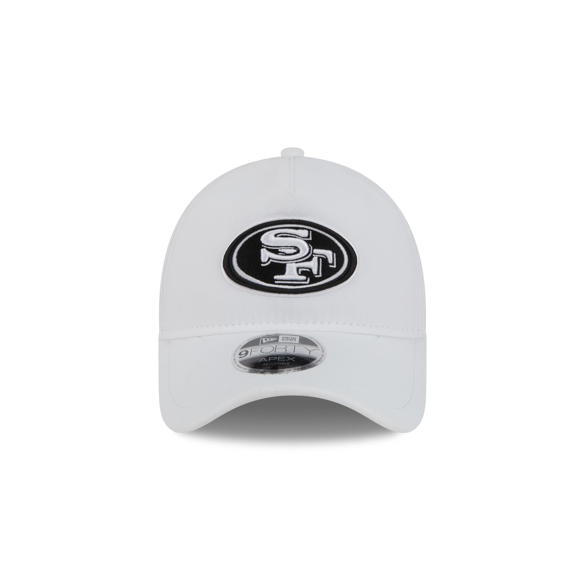 San Francisco 49ers White 9FORTY APEX Snapback Hat – New Era Cap