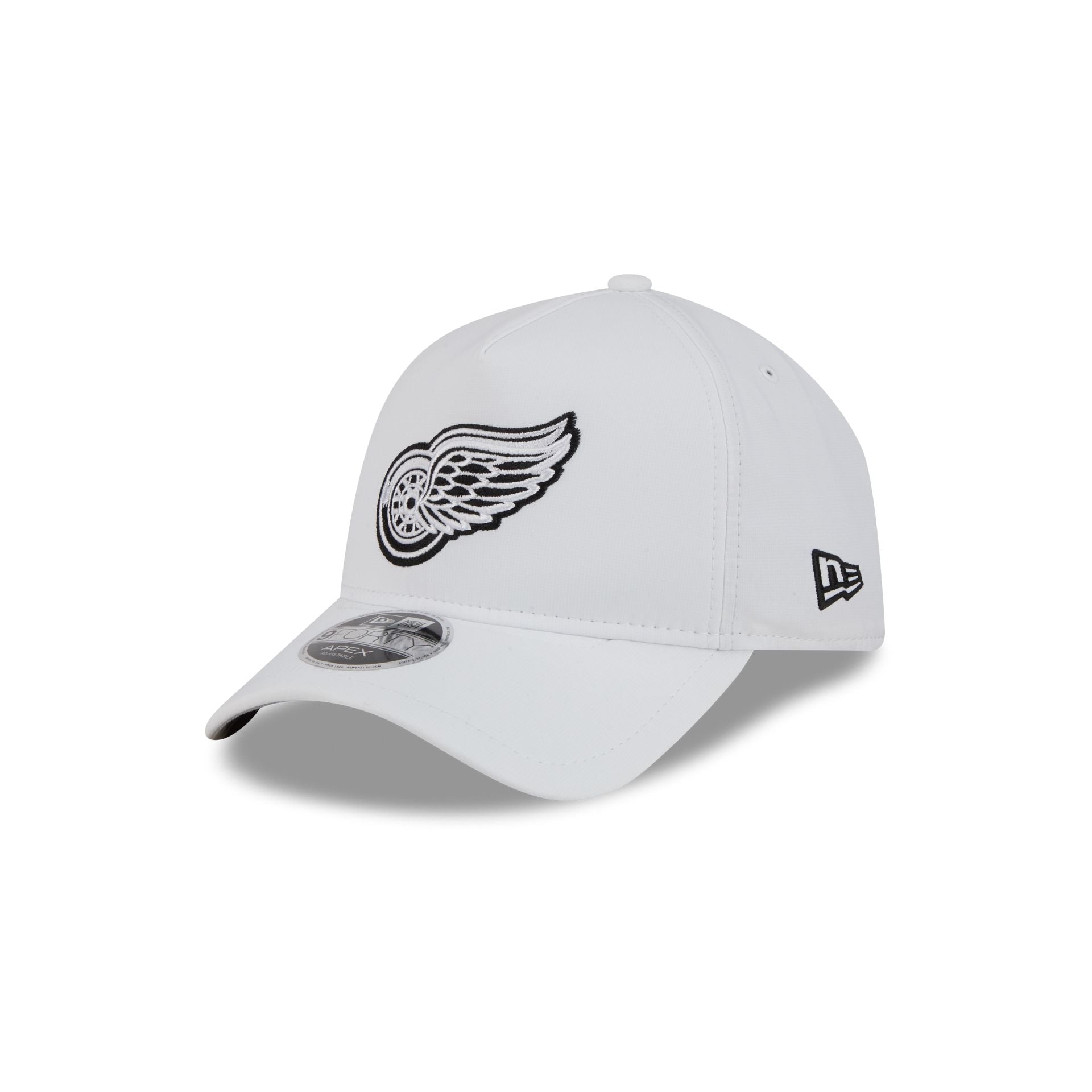 Detroit Red Wings White 9FORTY APEX Snapback Hat