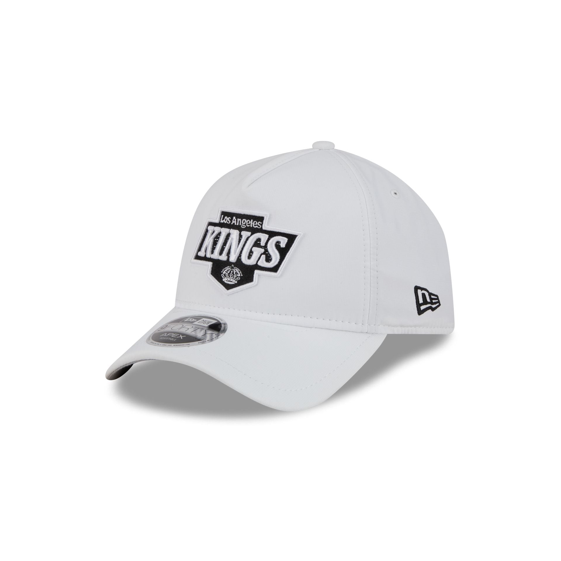 Los Angeles Kings White 9FORTY APEX Snapback Hat