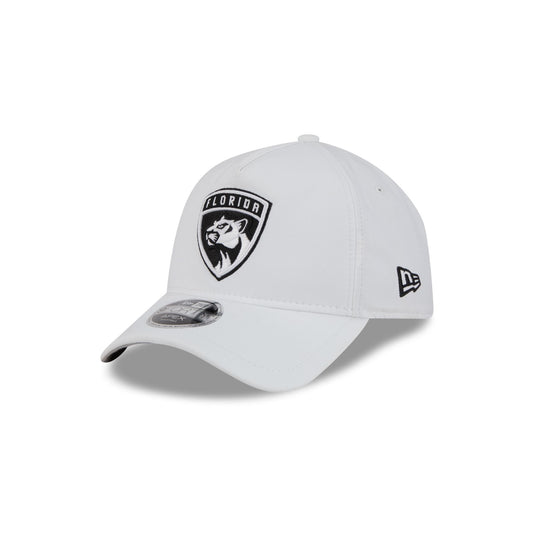 Florida Panthers White 9FORTY APEX Snapback Hat - New Era Cap
