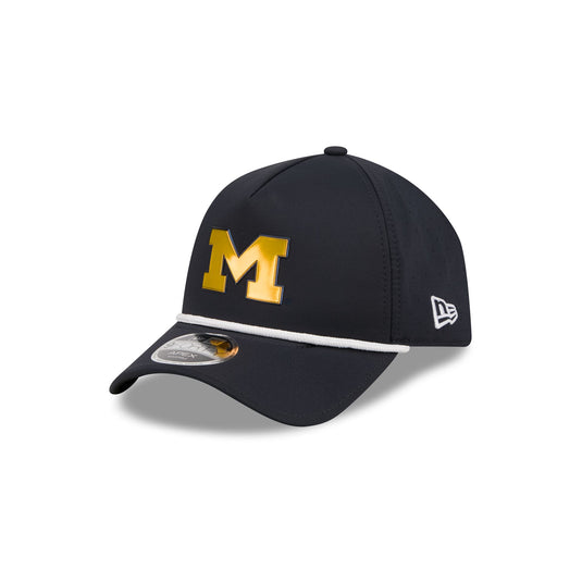 Michigan Wolverines Performance 9FORTY APEX Snapback Hat - New Era Cap