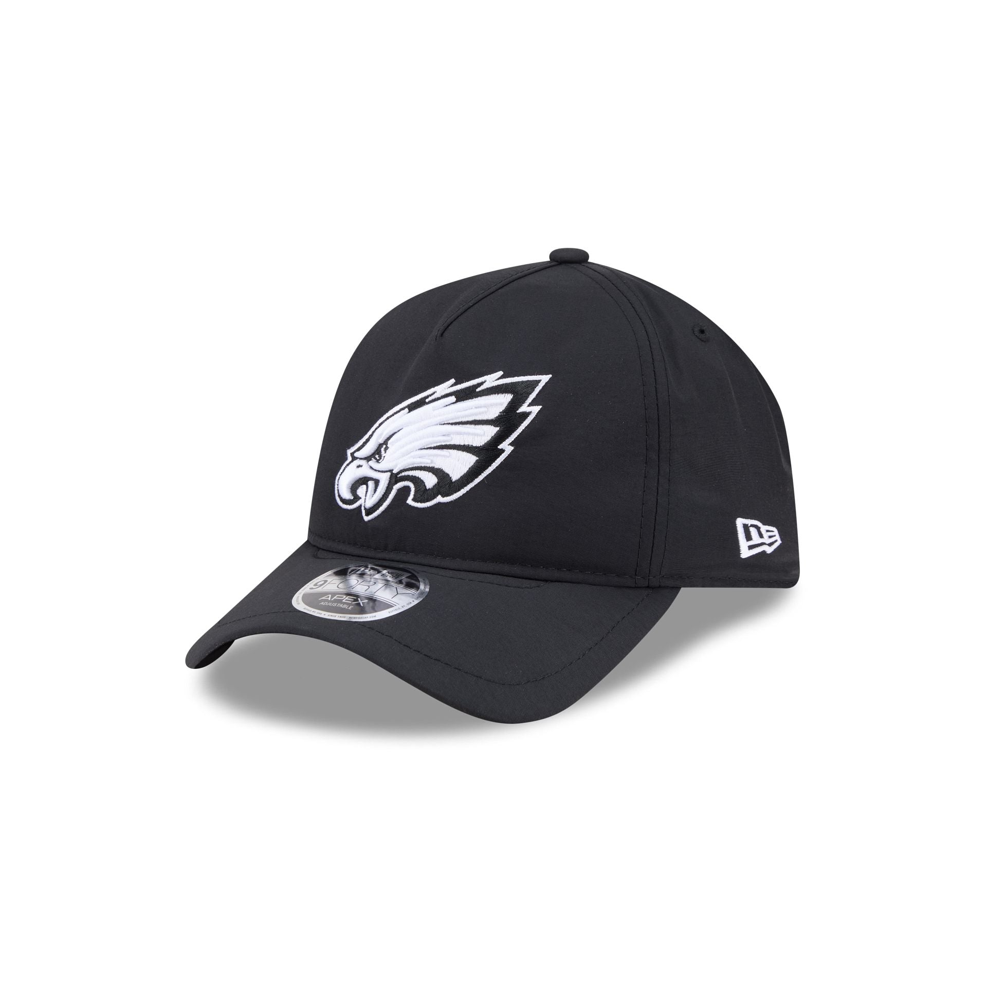 Philadelphia Eagles Black 9FORTY APEX Snapback Hat
