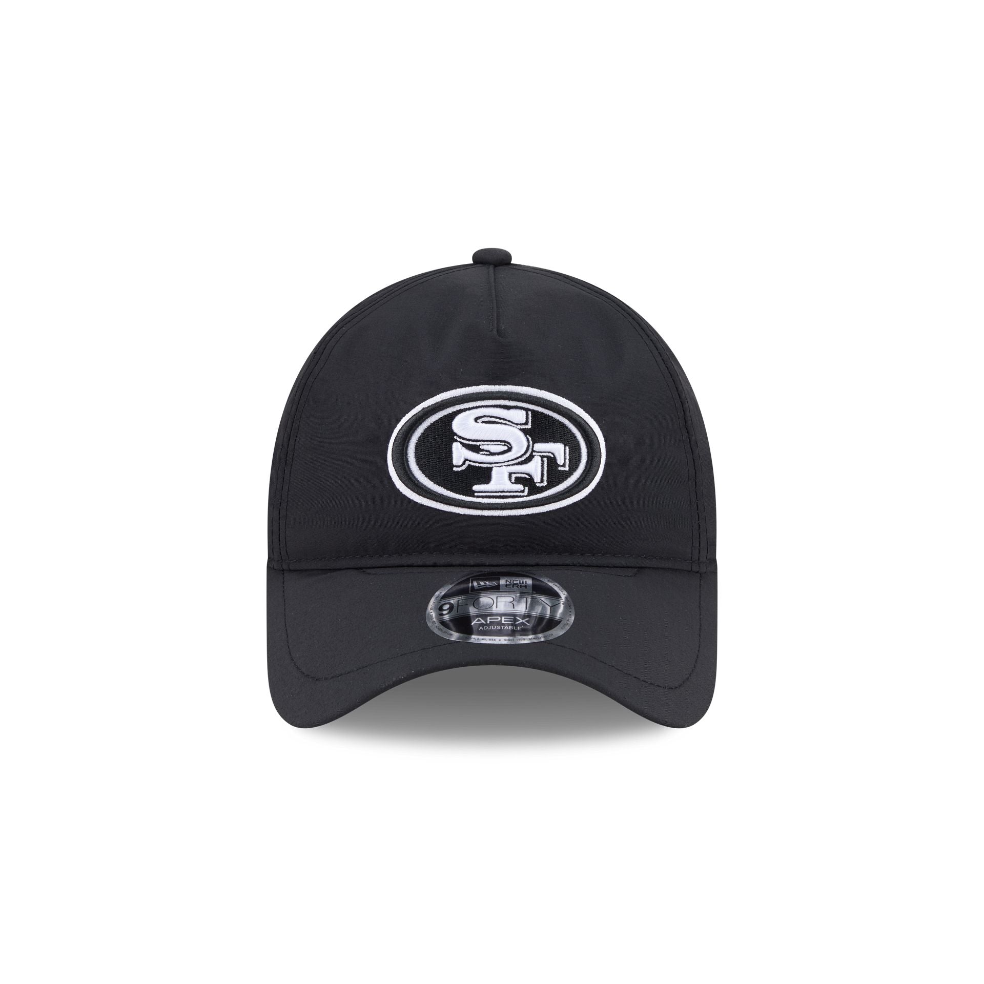 San Francisco 49ers Black 9FORTY APEX Snapback Hat