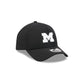 Michigan Wolverines Black 9FORTY APEX Snapback Hat