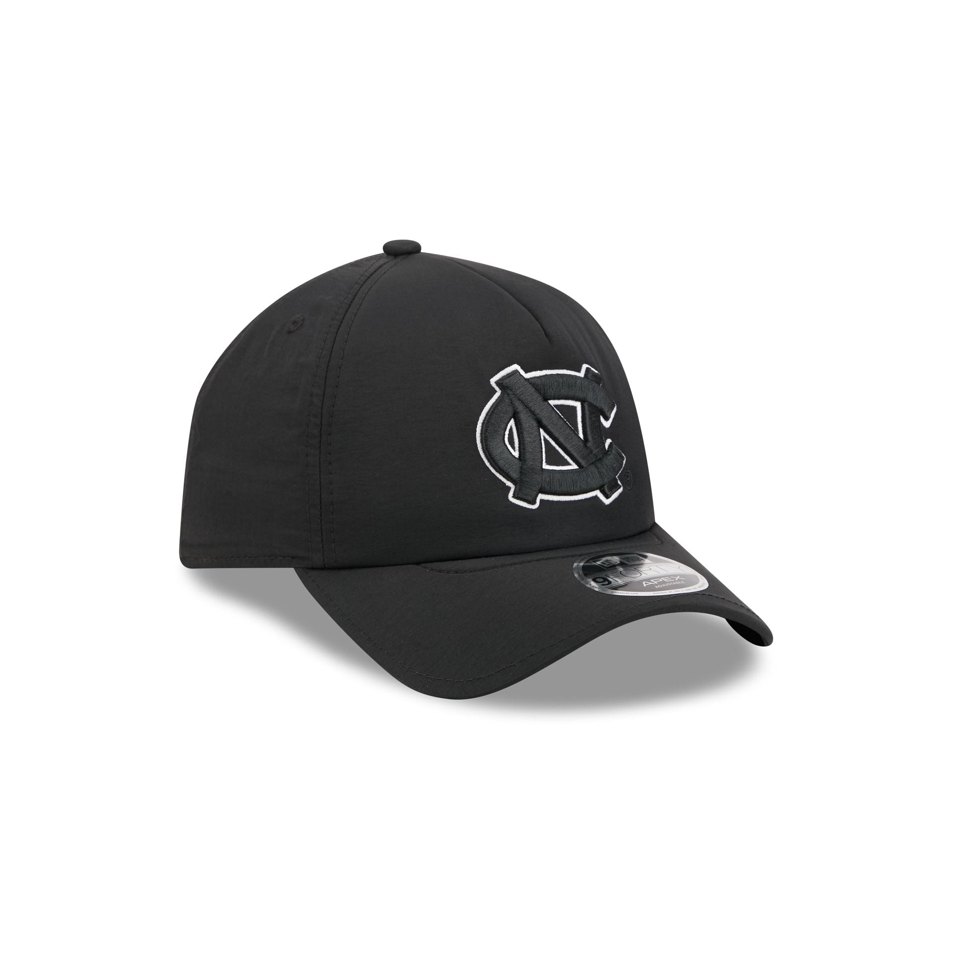 North Carolina Tar Heels Black 9FORTY APEX Snapback Hat