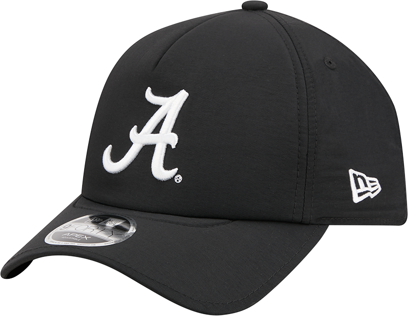Alabama Crimson Tide Black 9FORTY APEX Snapback Hat