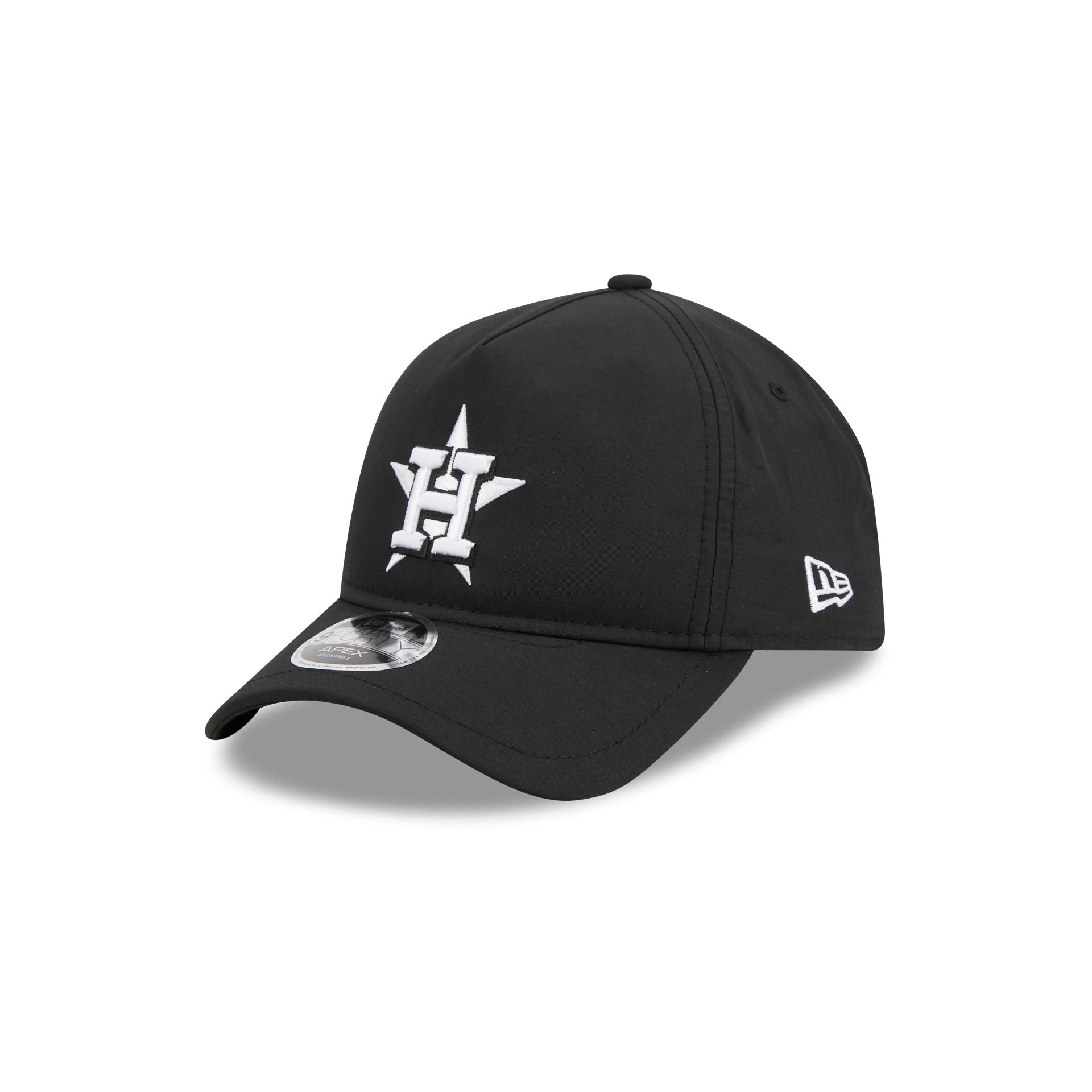 Houston Astros Black 9FORTY APEX Snapback Hat