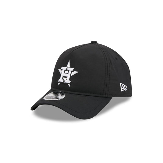 Houston Astros Black 9FORTY APEX Snapback Hat - New Era Cap