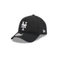 New York Mets Black 9FORTY APEX Snapback Hat