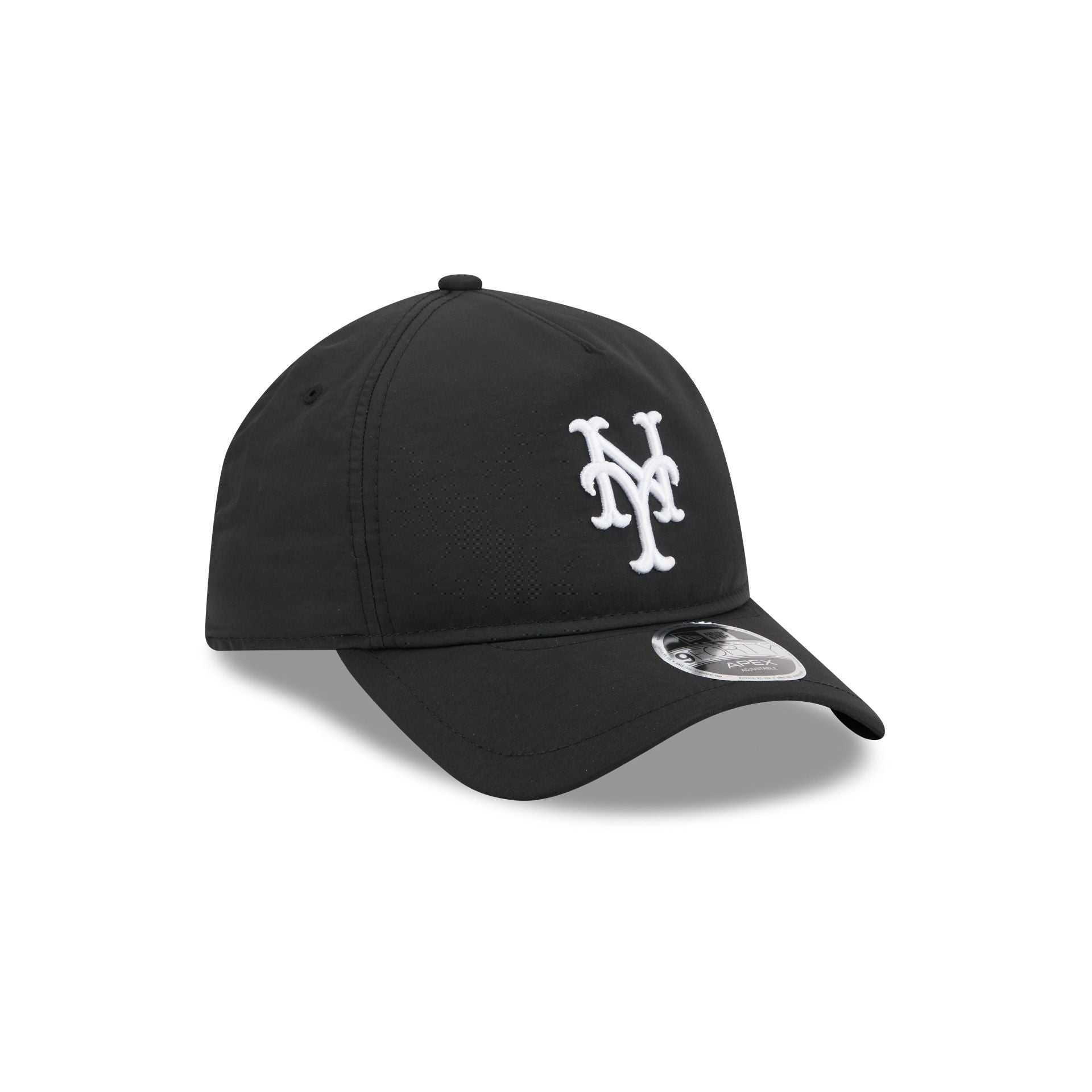New York Mets Black 9FORTY APEX Snapback Hat – New Era Cap