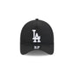 Los Angeles Dodgers Black 9FORTY APEX Snapback Hat
