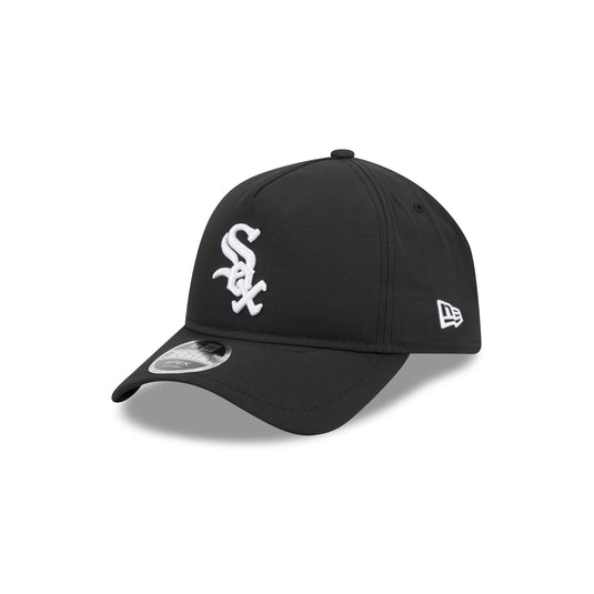 Chicago White Sox Black 9FORTY APEX Snapback Hat - New Era Cap