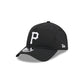 Pittsburgh Pirates Black 9FORTY APEX Snapback Hat