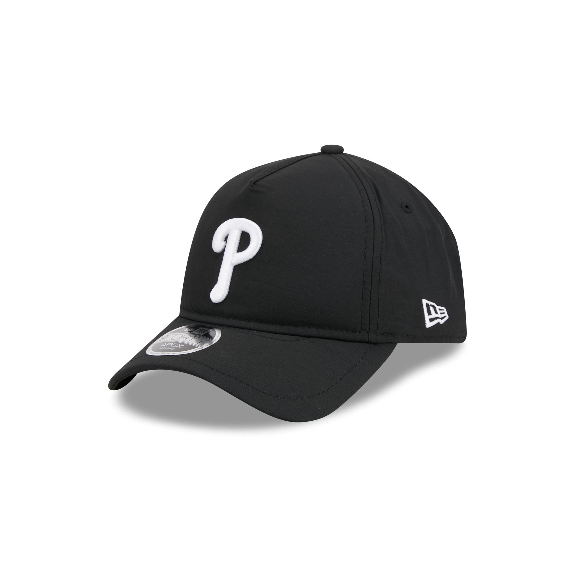 Philadelphia Phillies Black 9FORTY APEX Snapback Hat