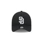 San Diego Padres Black 9FORTY APEX Snapback Hat