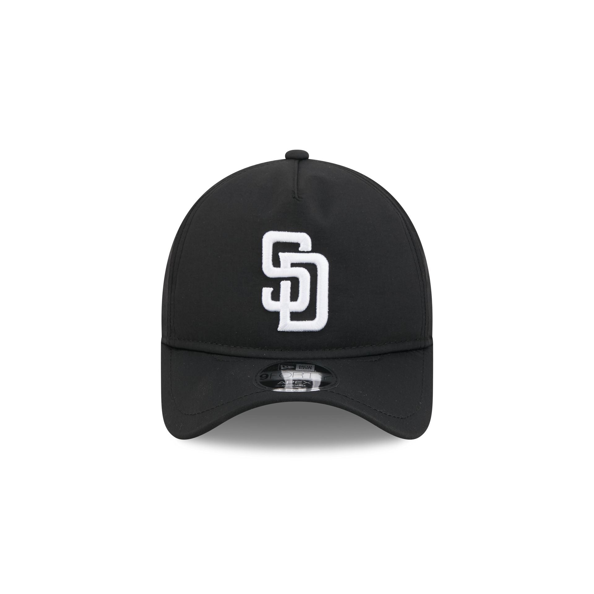 San Diego Padres Black 9FORTY APEX Snapback Hat