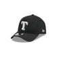 Texas Rangers Black 9FORTY APEX Snapback Hat