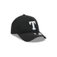 Texas Rangers Black 9FORTY APEX Snapback Hat
