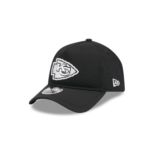 Kansas City Chiefs Black 9FORTY APEX Snapback Hat - New Era Cap