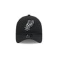 San Antonio Spurs Black 9FORTY APEX Snapback Hat