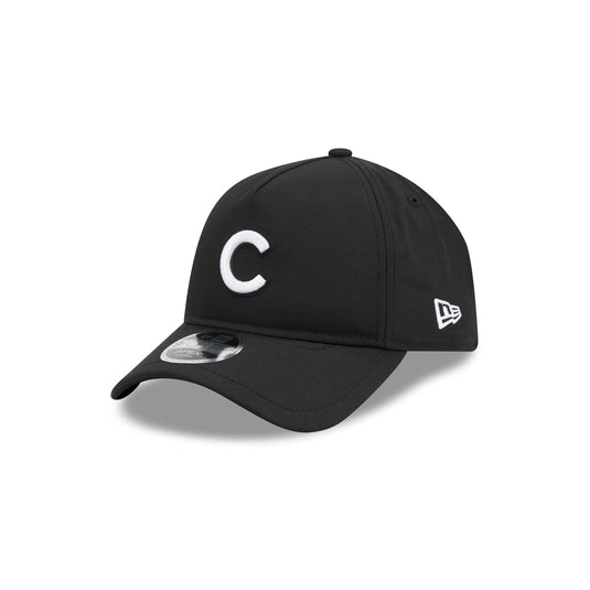 Chicago Cubs Black 9FORTY APEX Snapback Hat - New Era Cap