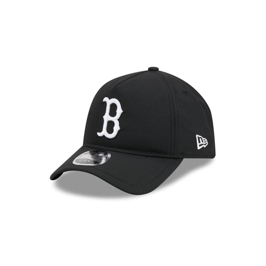 Boston Red Sox Black 9FORTY APEX Snapback Hat - New Era Cap