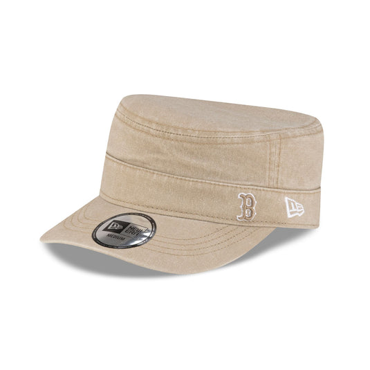 Boston Red Sox Pigment Dye Khaki Military Cap - New Era Cap