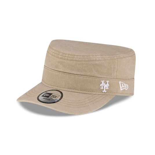 New York Mets Pigment Dye Khaki Military Cap - New Era Cap