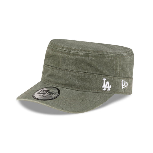 Los Angeles Dodgers Pigment Dye Olive Military Cap - New Era Cap
