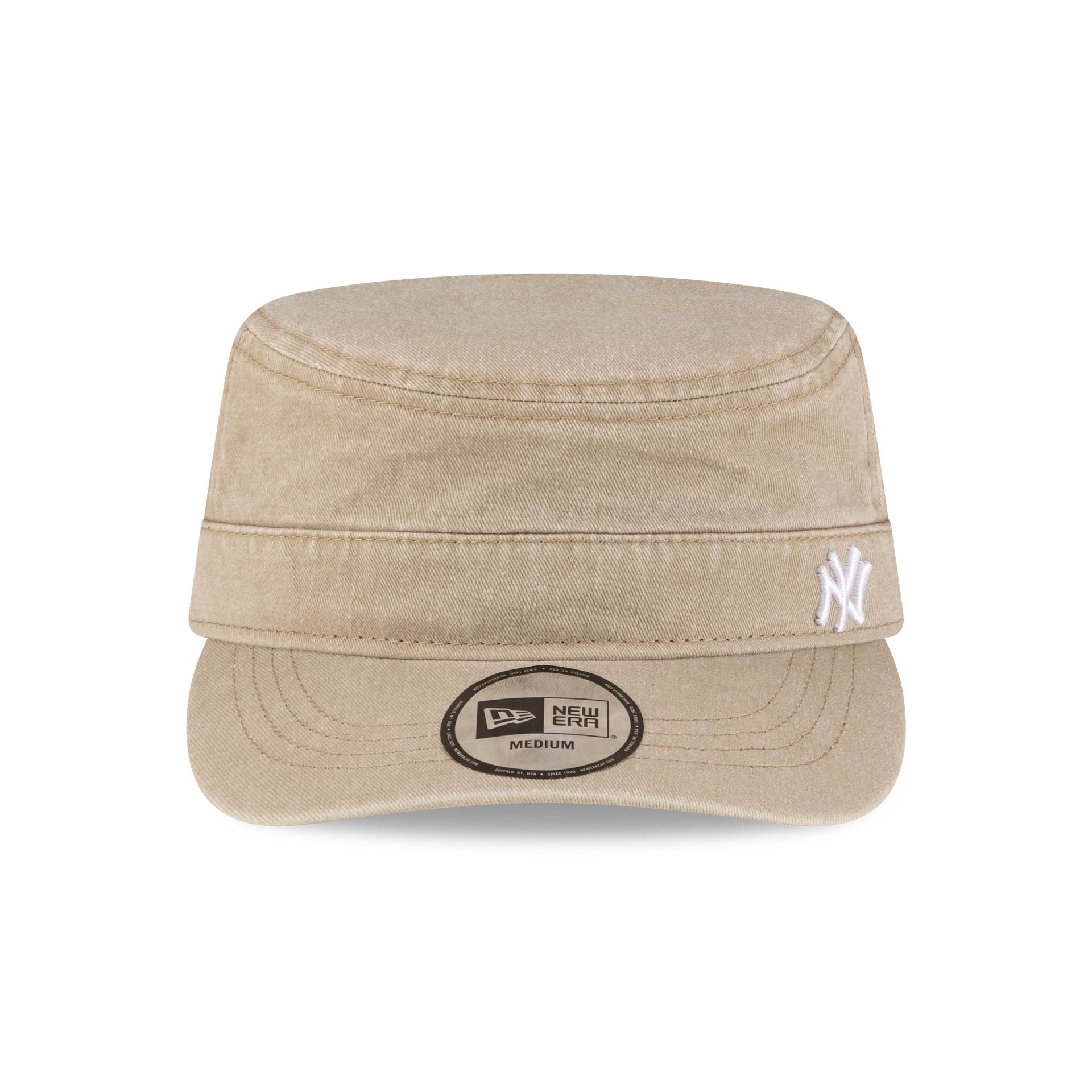 New York Yankees Pigment Dye Khaki Military Cap