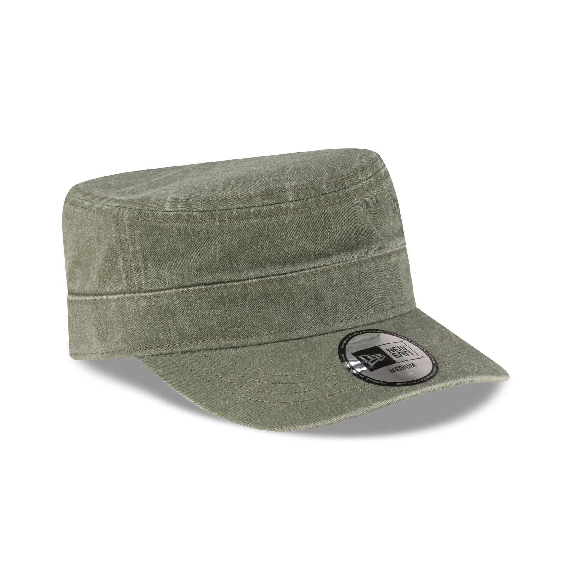 New York Yankees Pigment Dye Olive Military Cap