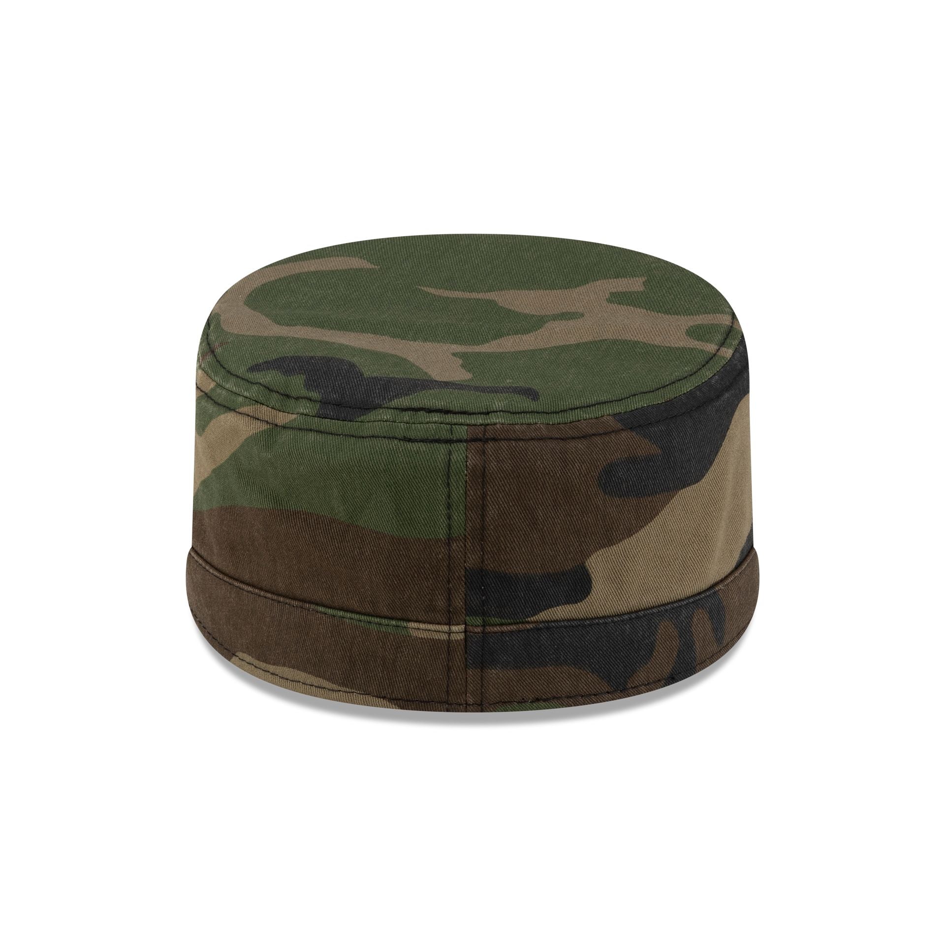 Atlanta Braves Woodland Camo Military Cap