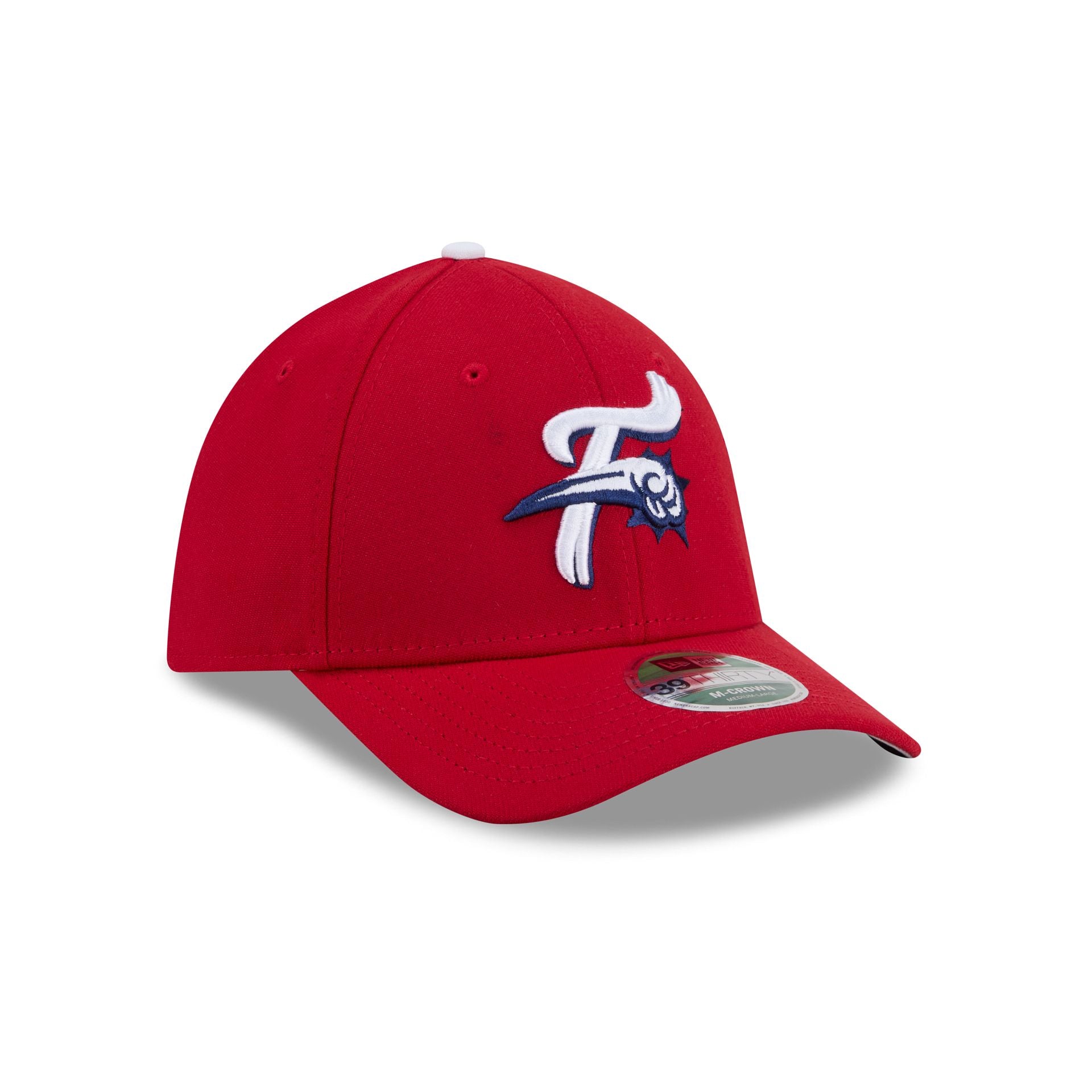 Reading Fightin Phils Authentic Collection Player Replica 39THIRTY M-Crown Stretch Fit Hat