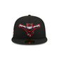 Richmond Flying Squirrels Authentic Collection Home Sidepatch 59FIFTY Fitted Hat