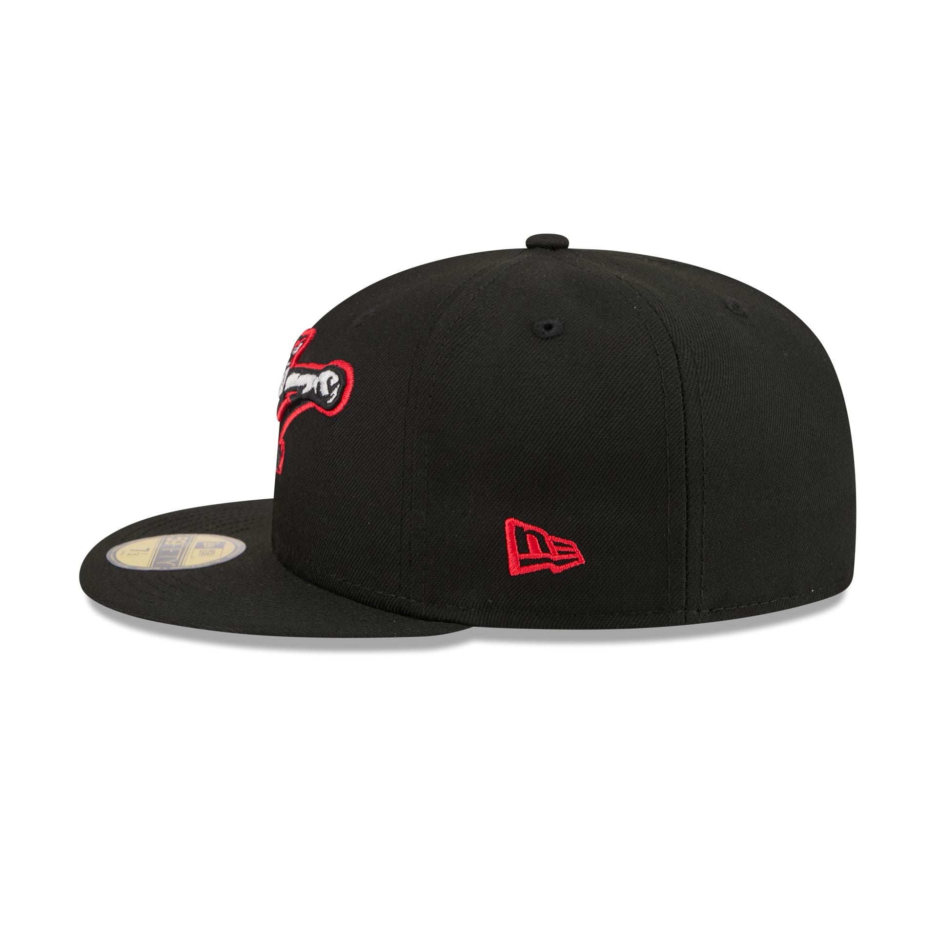 Richmond Flying Squirrels Authentic Collection Home Sidepatch 59FIFTY Fitted Hat