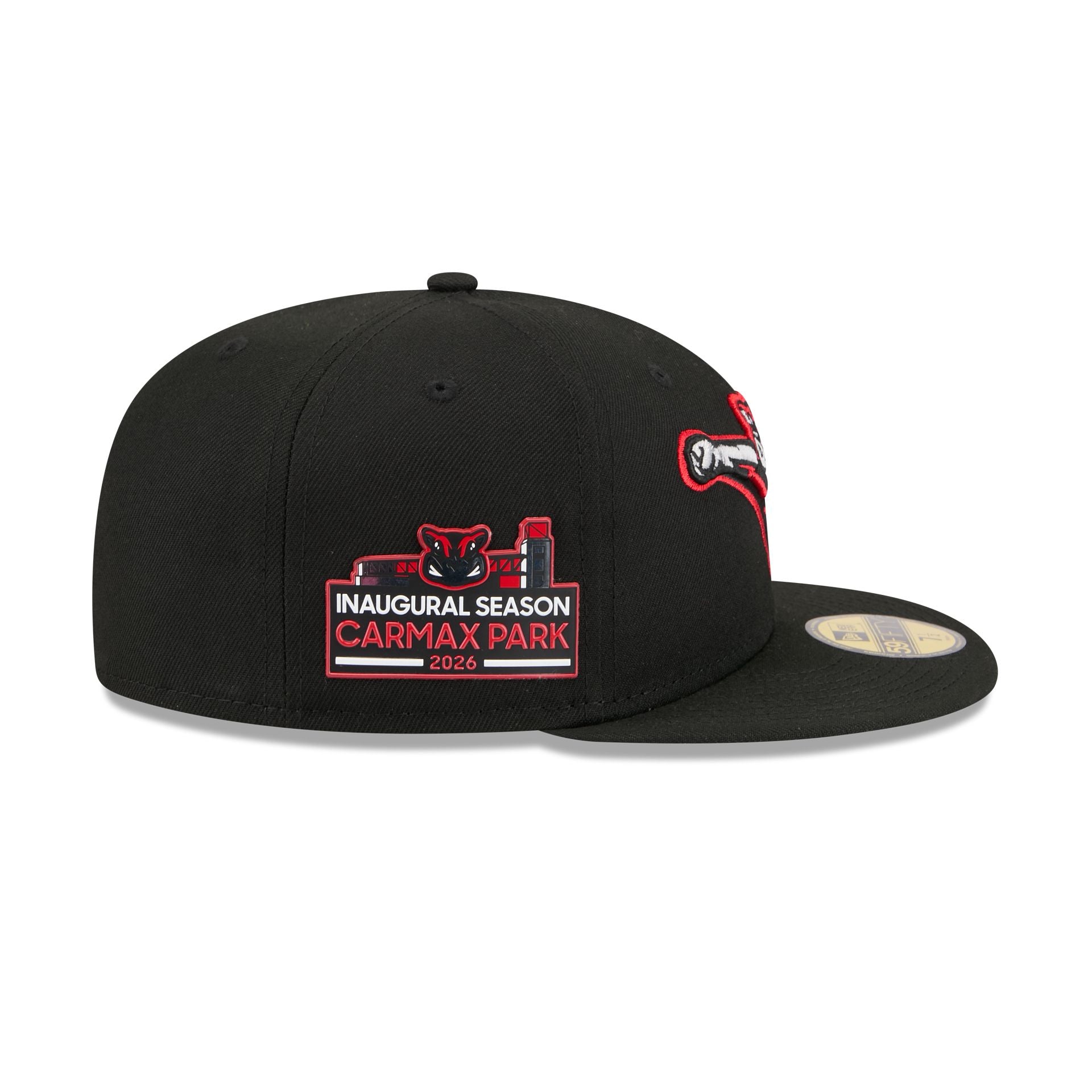 Richmond Flying Squirrels Authentic Collection Home Sidepatch 59FIFTY Fitted Hat